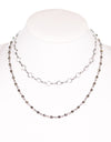 Kadee Necklace Clear/hematite