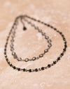 Kadee Necklace Clear/hematite