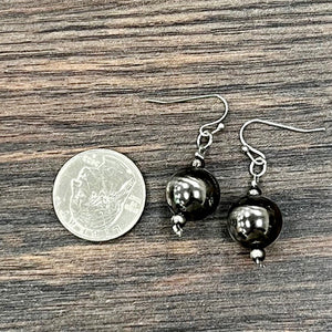 Polish Navajo Bead Earrings