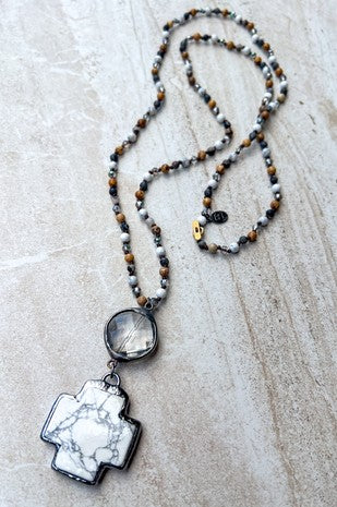 McCall Necklace - White