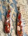 Samira Red Clay Earring