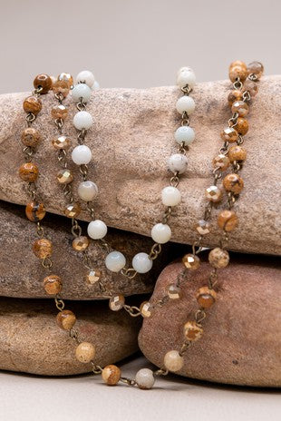 Lisa - Jasper/Amazonite Necklace