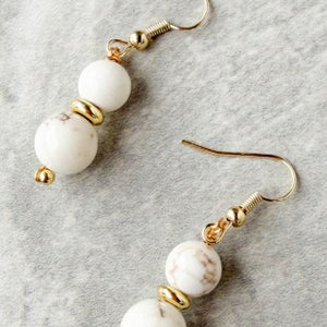 Ruthie Earrings - White