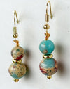 Ruthie Earrings - Imperial Jasper