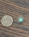 10mm Turquoise Stone Round Earrings