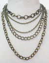 Syrah Necklace - Bronze