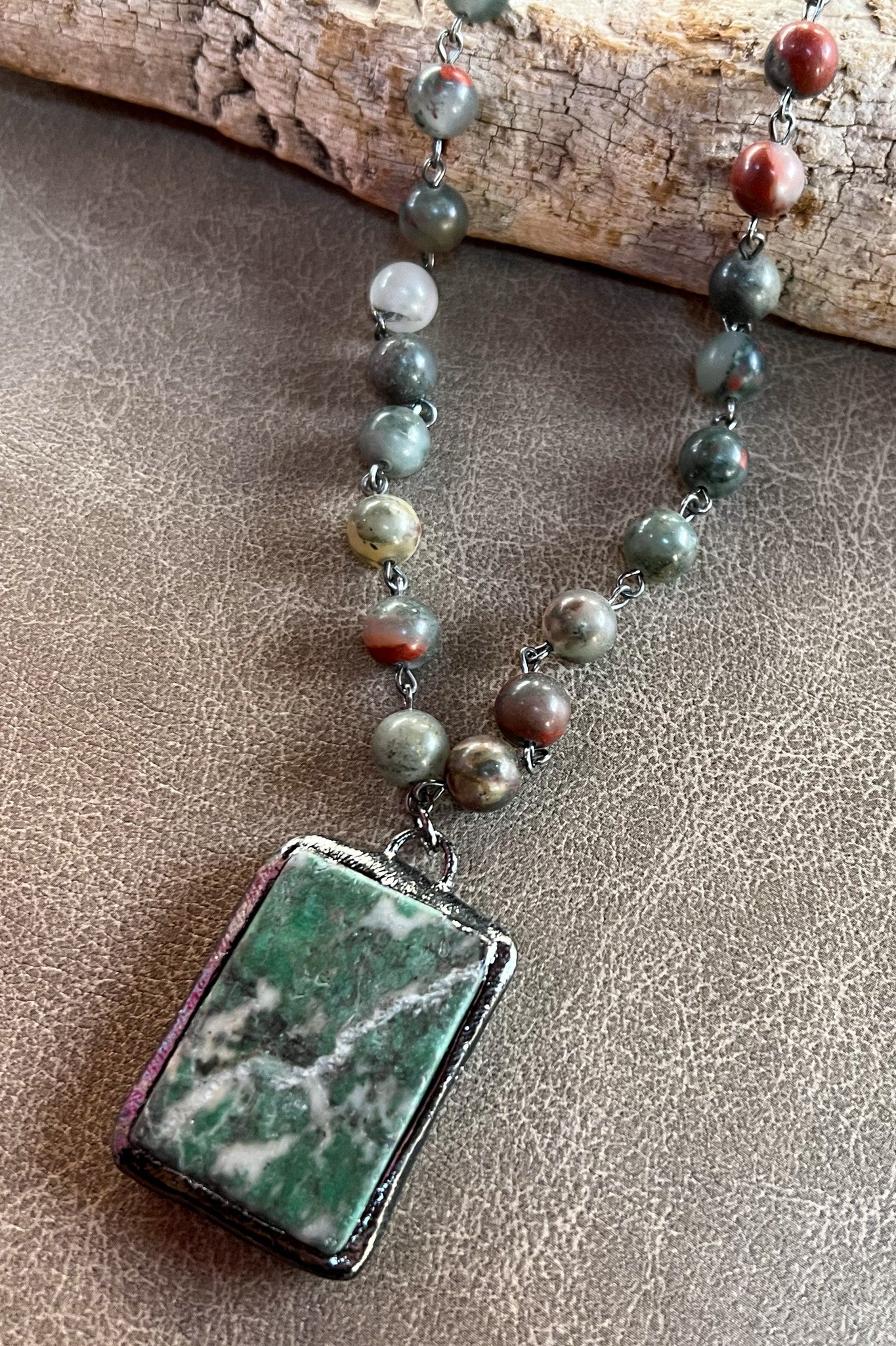 Suzanne Necklace - Jasper