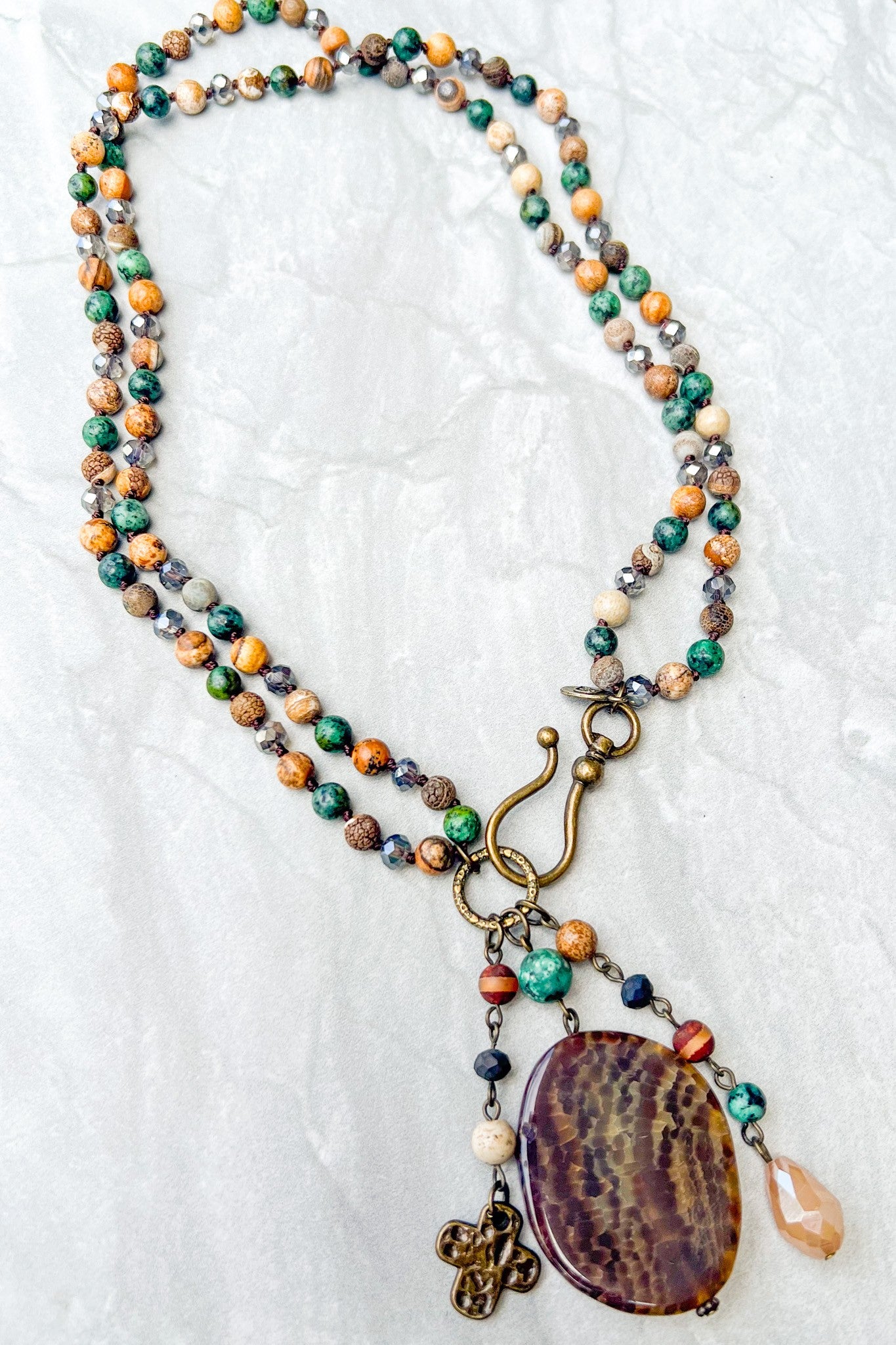 Giselle Necklace - Autumn