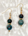 Ruthie Earring - Green Turquoise