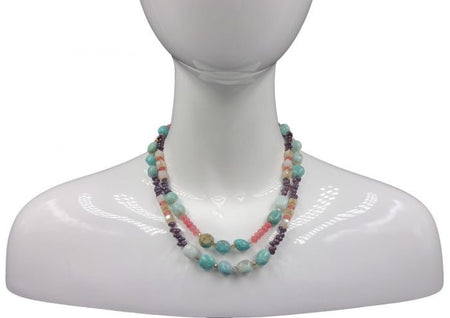 Amazonite Nugget Necklace