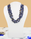 Azure Cascade Sodalite Necklace