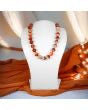 Orange Agate Statement Necklace