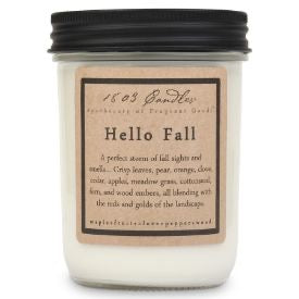 Hello Fall - 1803 14 oz. Jar Candle