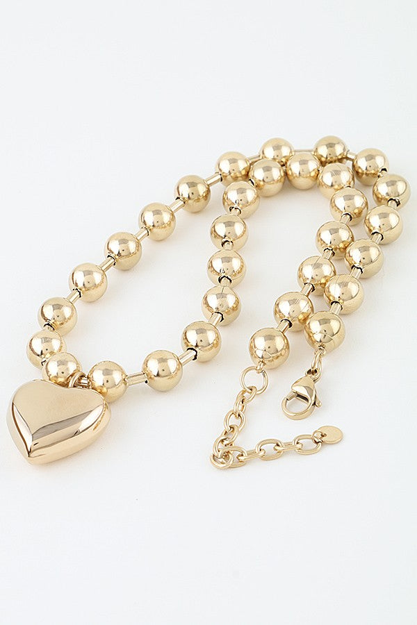 Yours Truly Heart Necklace