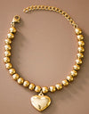 18k Gold Plated Waterproof Stainless Steel Chain Bracelet