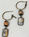 Sicily Crazy Agate Hoop