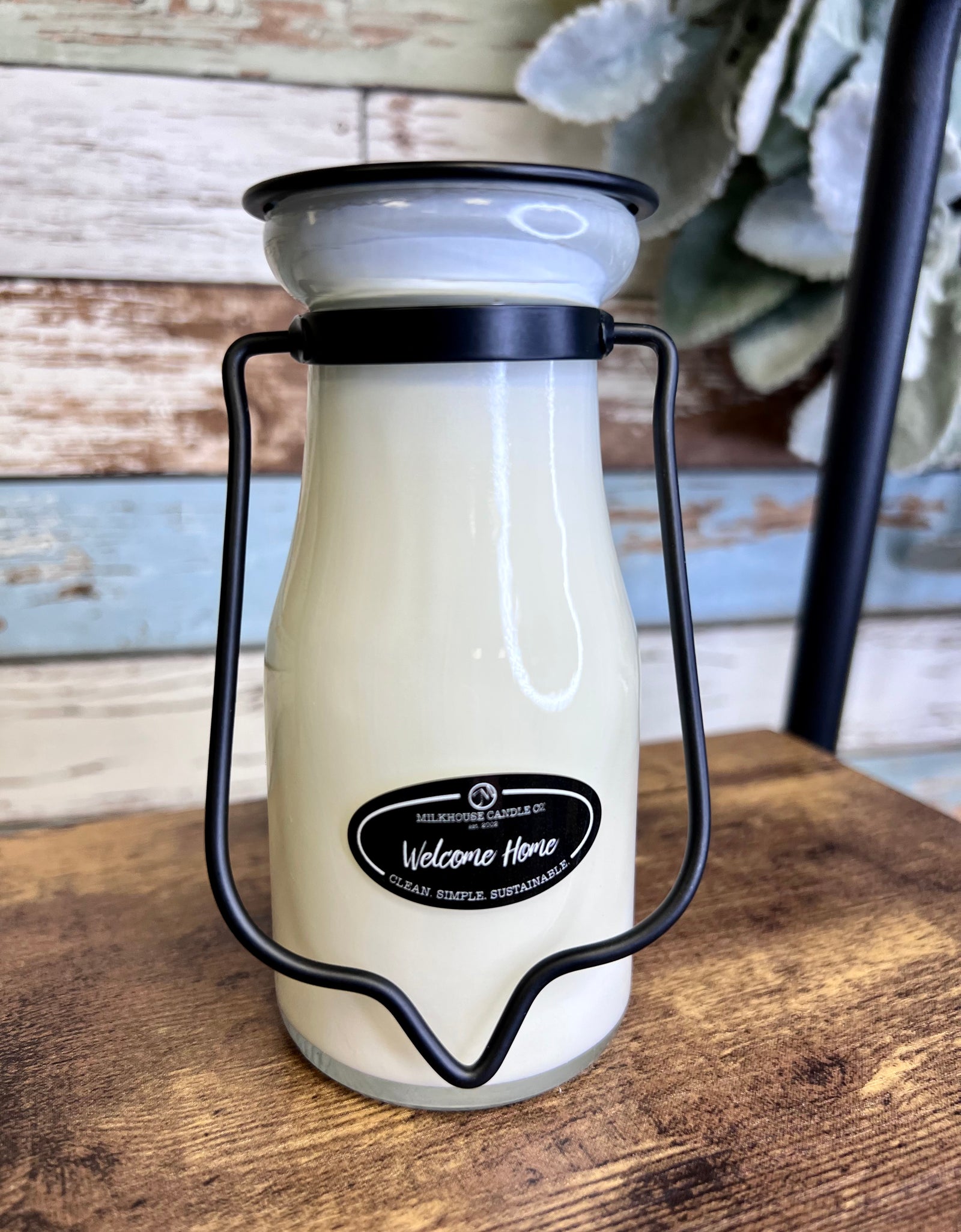 8 oz. Milkhouse Candle Co. Milkbottle - Welcome Home – The LuLaBarn