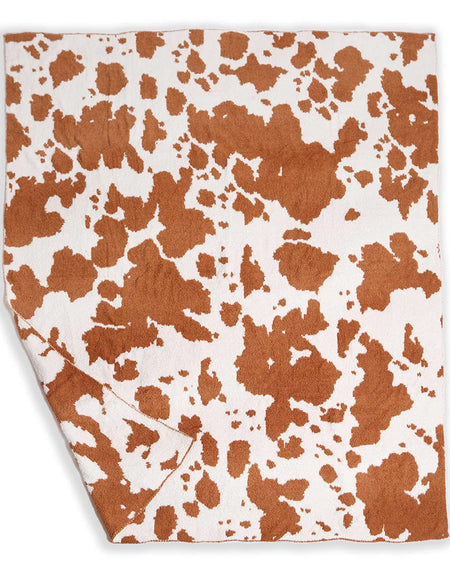 FC Cow Pattern Throw Blanket