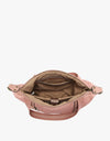 Charlie Woven Boston Bag - Pink