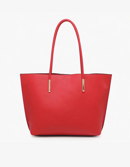 Jo Classic Tote w/ Inner Bag - Red