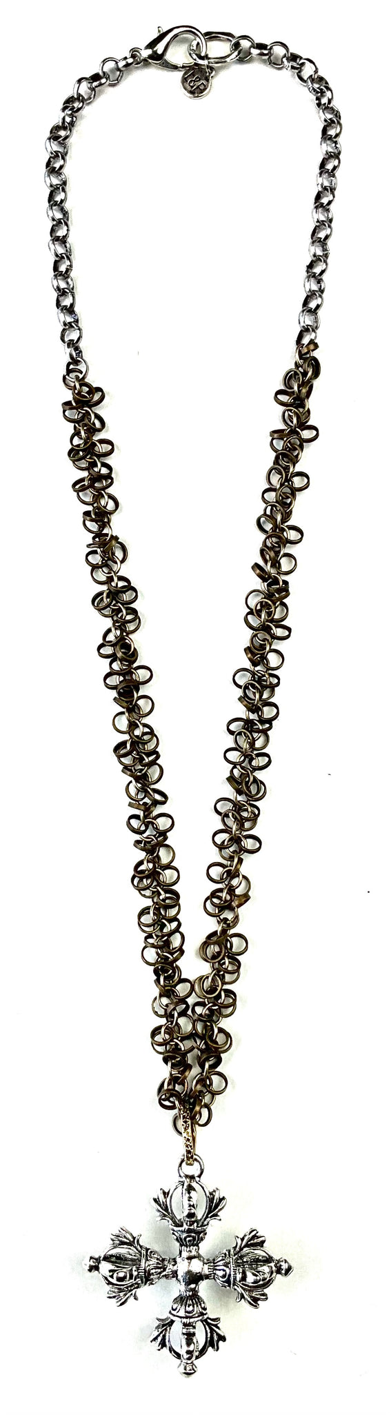 JIGGLE CHAIN W/FRENCH CROSS