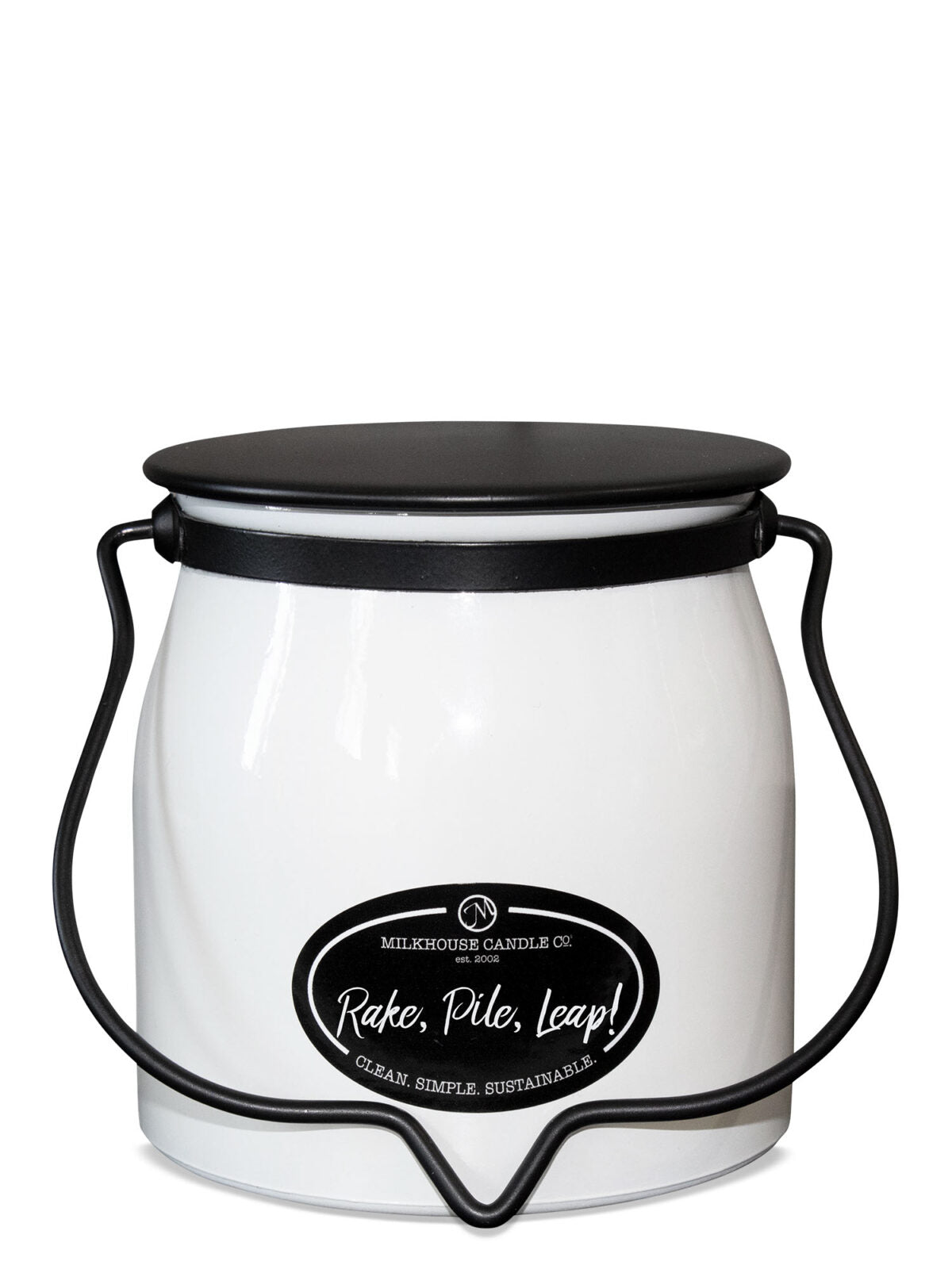 16 oz. Milkhouse Butter Jar - Rake, Pile & Leap