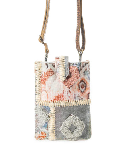 Desert Sage Fringe Cell Phone Bag