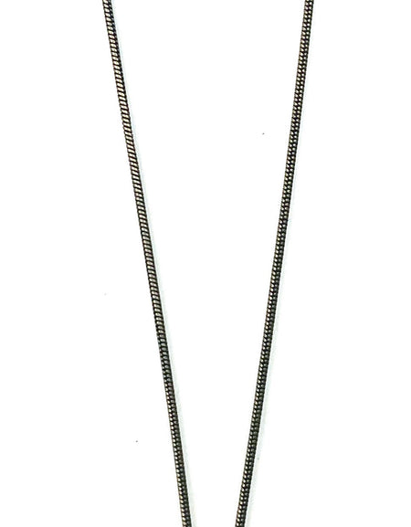 Red stone drop pendant necklace