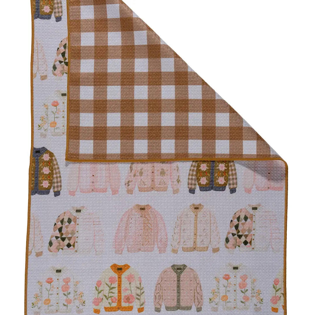 Bloom Cozy Cardigan Dish Towel