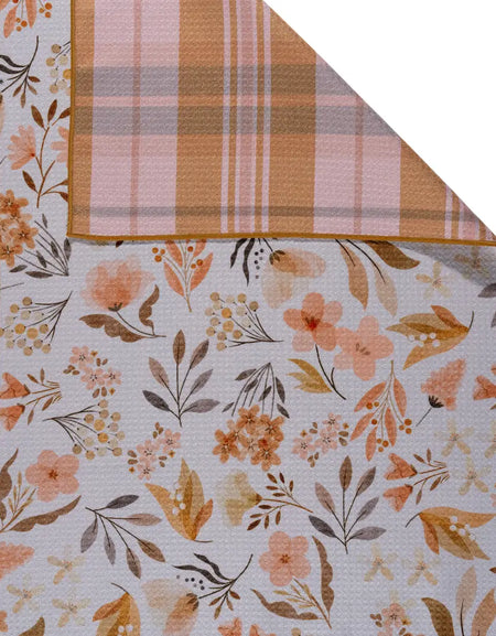 Bloom Pressed Autumn Dish Towel