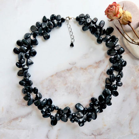 Spharlerite Statement Necklace