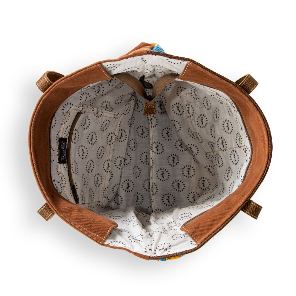 Blue Ridge Blooms Tote Bag