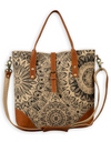 Le Medallion Vintage Cut Shoulder Bag