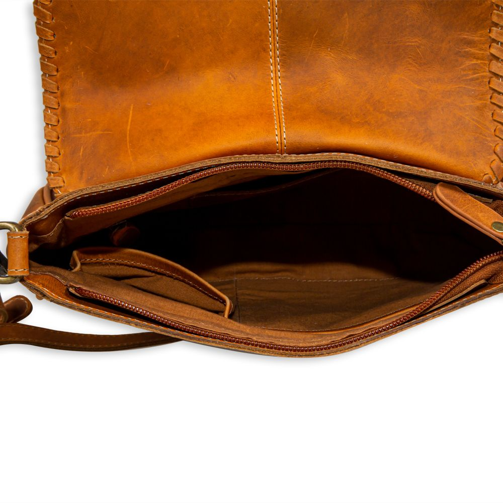 The Tyson Trail Leather Hairon Bag