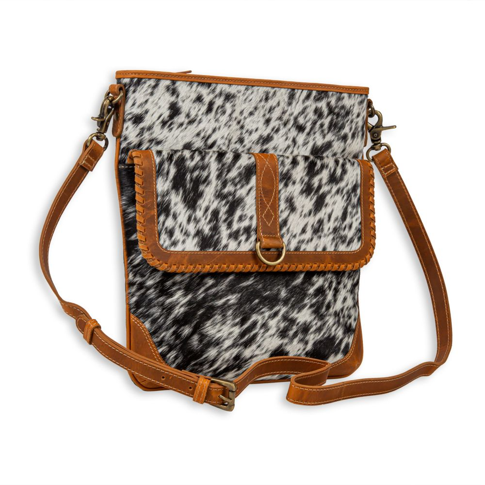 Taragon Hair-on Hide Canvas Hairon Bag