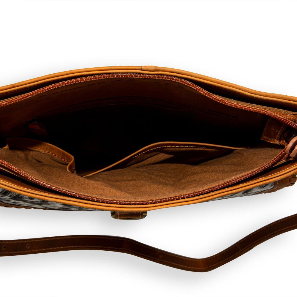 Taragon Hair-on Hide Canvas Hairon Bag