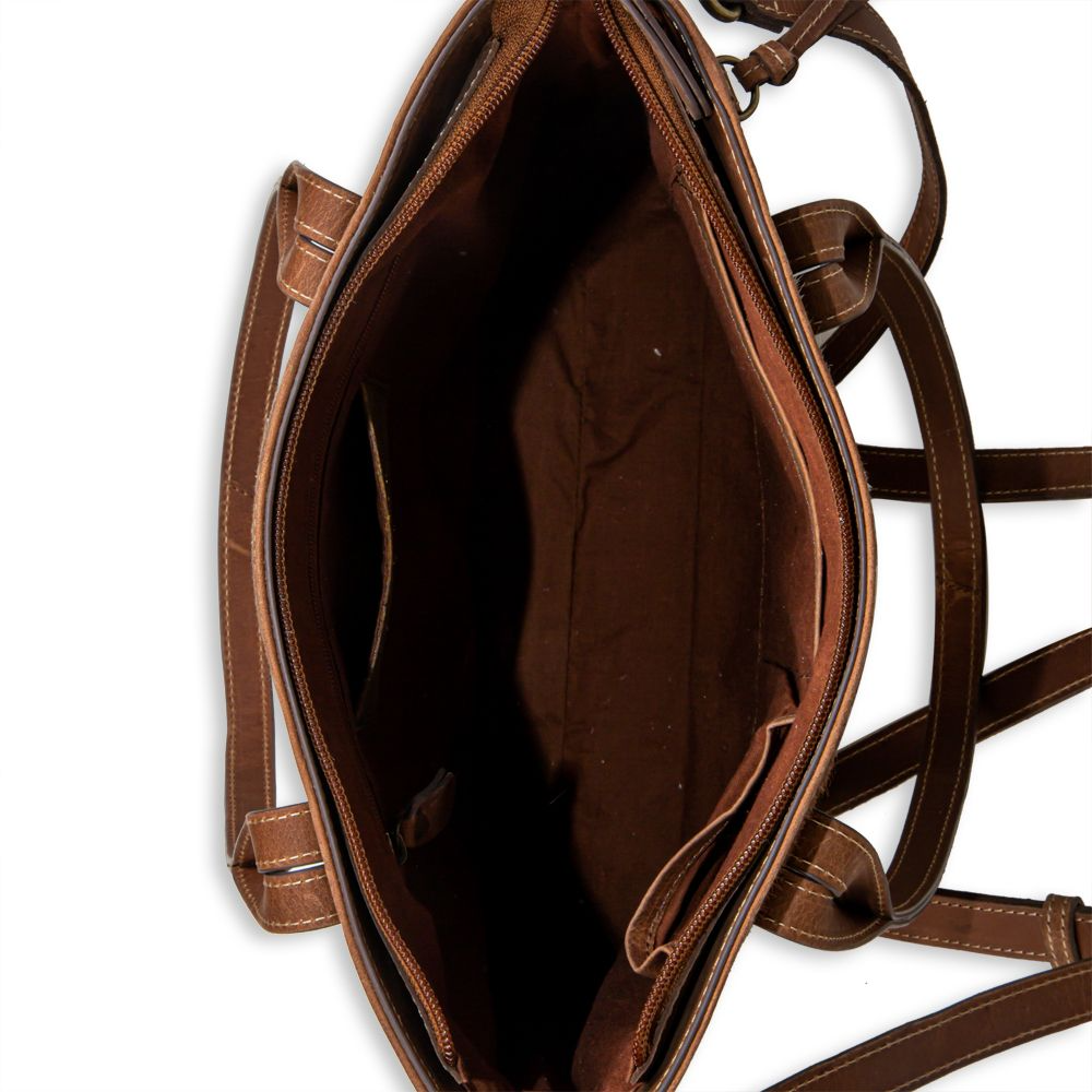 Dennison Rodeo Canvas Hairon Bag