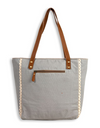 Willow Stream Embroidered Tote Bag