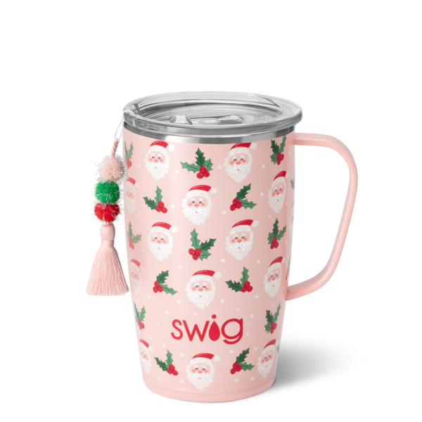 Swig Travel Mug 18oz - Holly Jolly