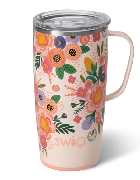 SWIG 22 oz. Travel Mug - Full Bloom