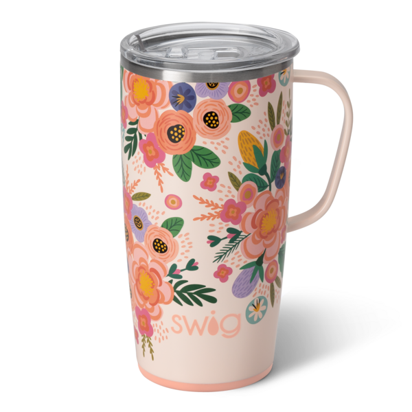 SWIG 22 oz. Travel Mug - Full Bloom