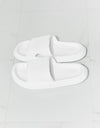 MMShoes Arms Around Me Open Toe Slide in White