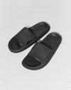 MMShoes Arms Around Me Open Toe Slide in Black