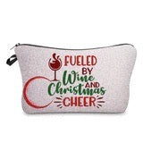 Fueld by wine Christmas pouch