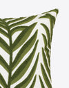Embroidered Square Decorative Throw Pillow Case