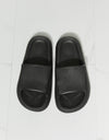 MMShoes Arms Around Me Open Toe Slide in Black