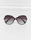 Metal-Plastic Hybrid Full Rim Sunglasses