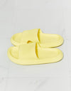 MMShoes Arms Around Me Open Toe Slide in Yellow