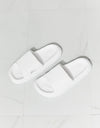MMShoes Arms Around Me Open Toe Slide in White