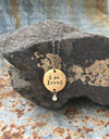 I Am Enough Message Necklace